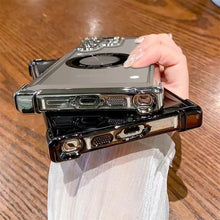 Load image into Gallery viewer, Transparent Bumper Stand Case - Samsung