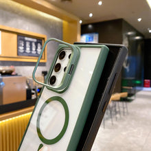 Load image into Gallery viewer, Metal Bracket Magnetic Kickstand Case- Samsung