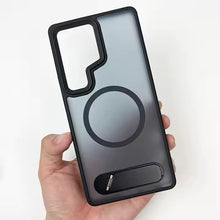 Load image into Gallery viewer, Ultra Hard Matte Side Stand Case For Galaxy S25 Ultra