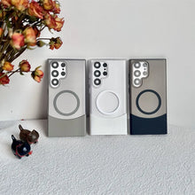 Load image into Gallery viewer, Dual Tone Detachable Matte MagSafe Case - Samsung