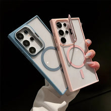 Load image into Gallery viewer, Metal Bracket Magnetic Kickstand Case- Samsung