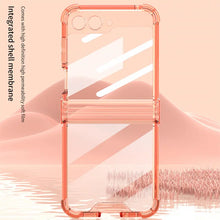 Load image into Gallery viewer, Galaxy Z Flip 5 Premium Transparent Glitter Back Case