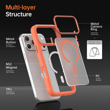 Load image into Gallery viewer, Matte Translucent Magsafe Magnetic Case- iPhone