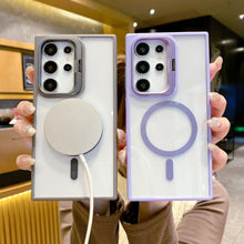 Load image into Gallery viewer, Metal Bracket Magnetic Kickstand Case- Samsung