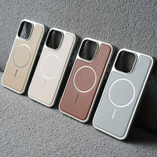 Load image into Gallery viewer, Luxury PU Leather Magnetic Case- iPhone