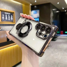 Load image into Gallery viewer, Transparent Bumper Stand Case - Samsung