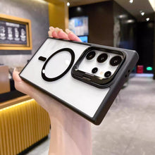 Load image into Gallery viewer, Metal Bracket Magnetic Kickstand Case- Samsung