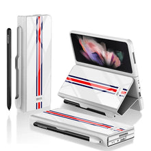 Load image into Gallery viewer, Luxury Strap Design Glass Samsung Galaxy Z Fold 5
