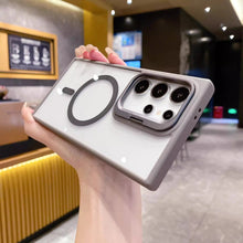 Load image into Gallery viewer, Metal Bracket Magnetic Kickstand Case- Samsung