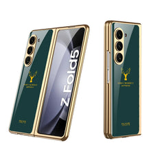 Load image into Gallery viewer, Samsung Galaxy Z Fold 5 Deer Pattern Glass Case