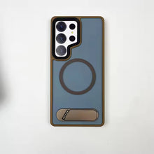 Load image into Gallery viewer, Ultra Hard Matte Side Stand Case For Galaxy S25 Ultra