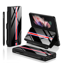 Load image into Gallery viewer, Luxury Strap Design Glass Samsung Galaxy Z Fold 5