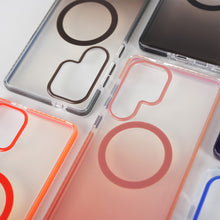 Load image into Gallery viewer, Wave Pattern Transcluent Frosted Gradient Case- Samsung