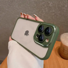 Load image into Gallery viewer, Transparent Shockproof Bumper Case For iPhone 15 Series