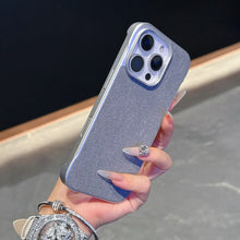 Load image into Gallery viewer, Metallic Borderless Leather Case- iPhone