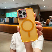 Load image into Gallery viewer, Shockproof Camera Protector Phone Case With Wireless Charging for iPhone 15 Series