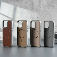 Load image into Gallery viewer, Luxury PU Leather Magnetic Case- iPhone
