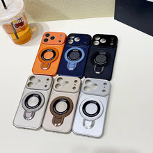 Load image into Gallery viewer, Crystal Ring Lens Bracket and Secure Grip- iPhone