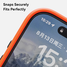 Load image into Gallery viewer, Shockproof Anti-Slip Grip Metal Buttons Case- iPhone