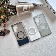 Load image into Gallery viewer, Dual Tone Detachable Matte MagSafe Case - Samsung