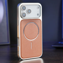 Load image into Gallery viewer, Luxury PU Leather Magnetic Case- iPhone