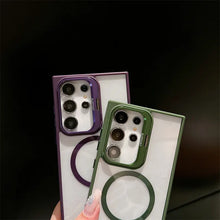 Load image into Gallery viewer, Metal Bracket Magnetic Kickstand Case- Samsung