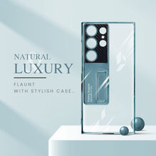 Load image into Gallery viewer, Phanthom Transparent Bracket Case For Galaxy S24 Ultra