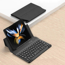 Load image into Gallery viewer, Wireless Keyboard Leather Magnetic Flip Case For Fold Series