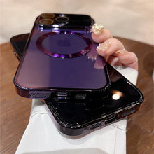 Load image into Gallery viewer, Magnetic Plating Acrylic MagSafe Case