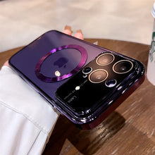 Load image into Gallery viewer, Magnetic Plating Acrylic MagSafe Case