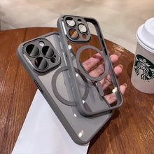 Load image into Gallery viewer, Shockproof Transparent Magsafe Case with Camera Protection for iPhone Series