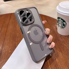 Load image into Gallery viewer, Shockproof Transparent Magsafe Case with Camera Protection for iPhone Series