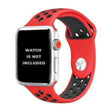 Load image into Gallery viewer, Perforated Band/Strap Black for Apple Watch