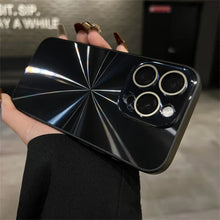 Load image into Gallery viewer, Glossy Colourful Camera Protector Case With Logo for iPhone Series