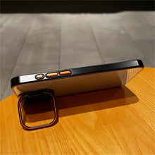 Load image into Gallery viewer, Chrome Electroplated Stand Case- iPhone