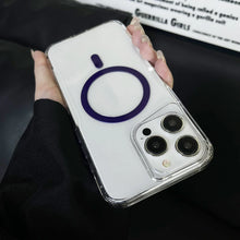 Load image into Gallery viewer, Transparent Armour Magsafe Case for iPhone Series
