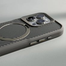 Load image into Gallery viewer, Carbon Fiber Kickstand Cover- iPhone Series