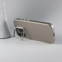 Load image into Gallery viewer, Metal Lens Protection Kickstand Case- iPhone