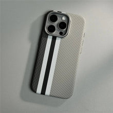 Load image into Gallery viewer, Carbon Fiber Strap MagSafe Case for iPhone Case