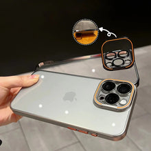 Load image into Gallery viewer, Chrome Electroplated Stand Case- iPhone