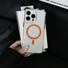 Load image into Gallery viewer, Transparent Armour Magsafe Case for iPhone Series