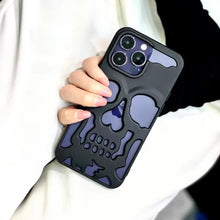 Load image into Gallery viewer, Hollow Skull Design Case- iPhone 16 Series