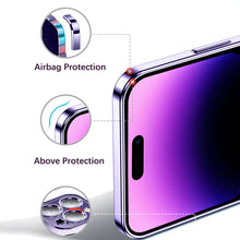 Load image into Gallery viewer, IPHONE 14 SERIES ELECTROPLATING CASE WITH LENS PROTECTION