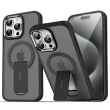 Load image into Gallery viewer, Shockproof Bumper Stand Cover- iPhone