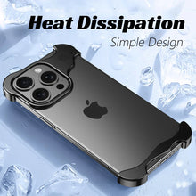 Load image into Gallery viewer, Titanium Frame Luxury Bumper Case for iPhone Series