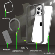 Load image into Gallery viewer, Shockproof Bumper Stand Cover- iPhone