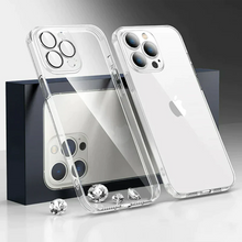 Load image into Gallery viewer, IPHONE 14 SERIES ELECTROPLATING CASE WITH LENS PROTECTION