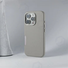 Load image into Gallery viewer, Classic Leather Magnet Shield- iPhone 16 Series