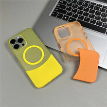 Load image into Gallery viewer, Dual Tone Detachable MagSafe Cover- iPhone