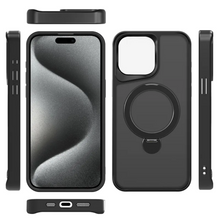 Load image into Gallery viewer, Metal Bracket Magnetic Kickstand Case- iPhone 16 Series